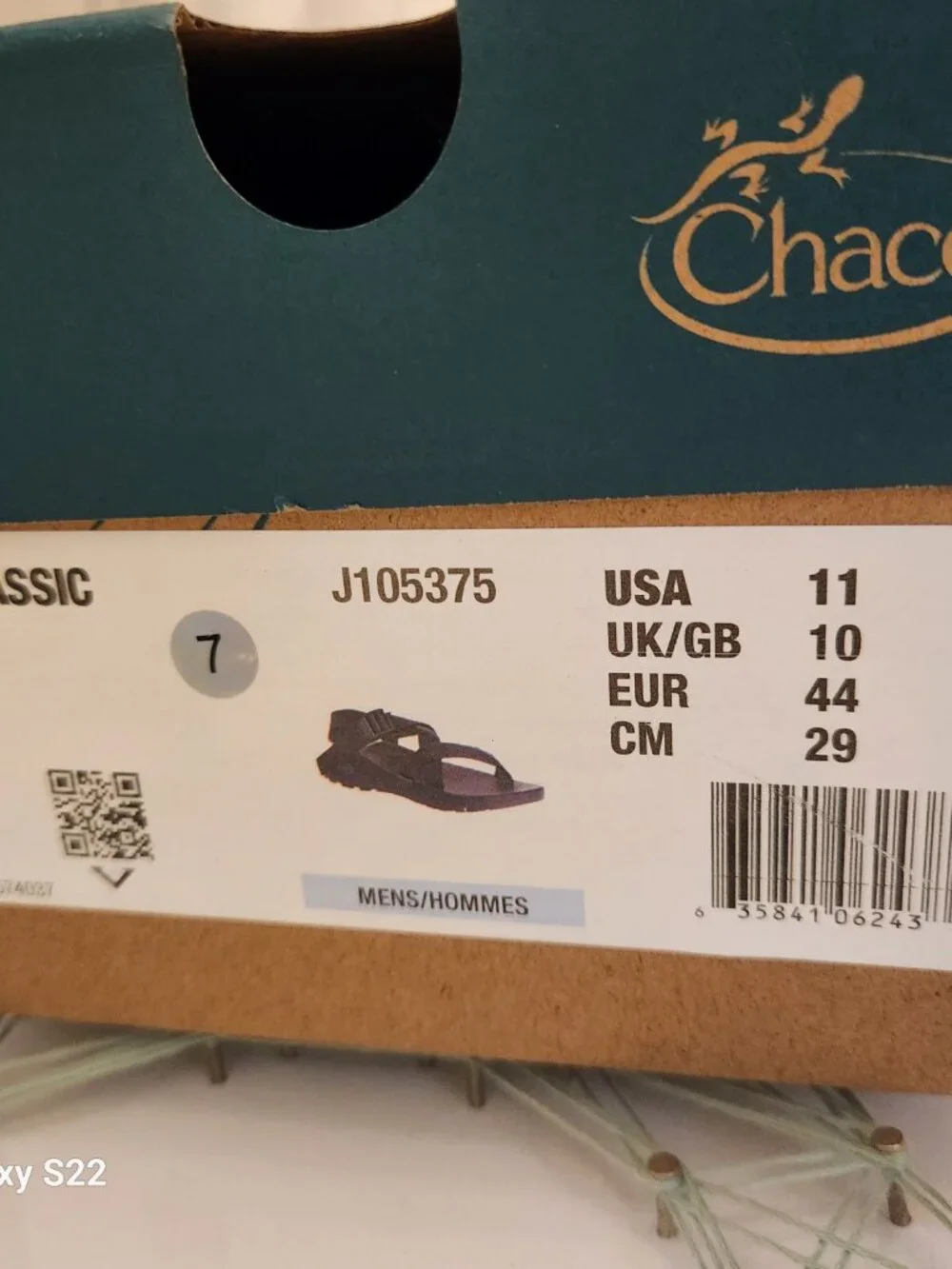Chaco Z1 Classic Black Men's Sandals. NIB. Size 11
